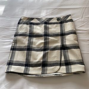 Loft Plaid Skirt
